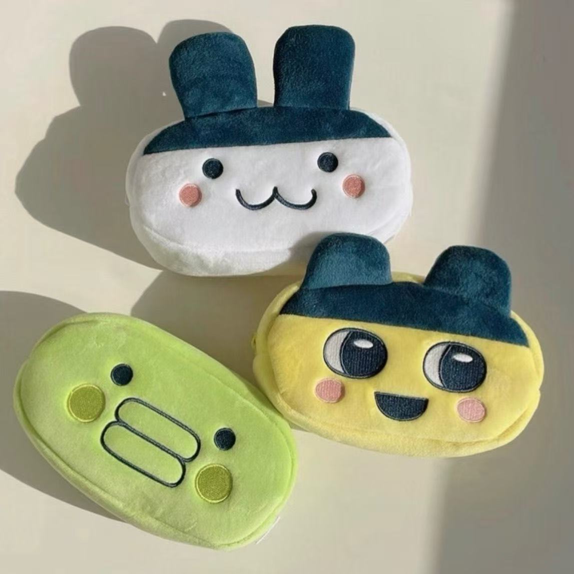Beauty Makeup Case - Estojo de Pelúcia Tamagotchi Fofo, Bolsa