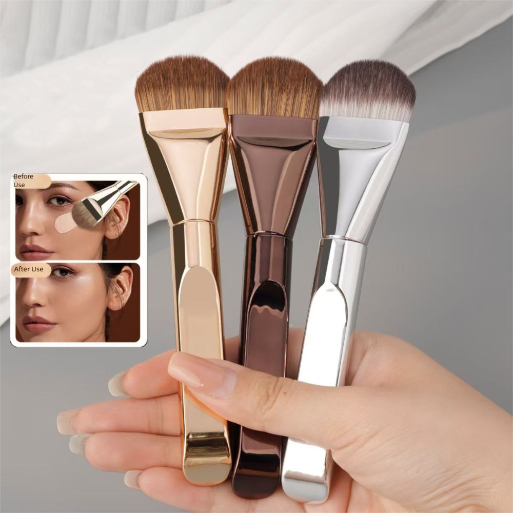 Beauty Mark Makeup - Pincel de base ultrafino, pincel de