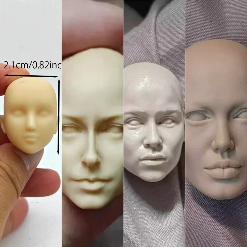 Beauty Makeup Kids - Escala 1/6 soldado beleza europeia nude