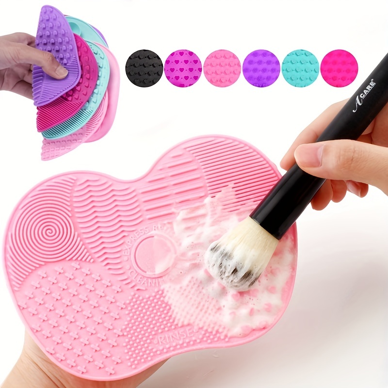 Beauty Makeup Fashion - Almofada de limpeza de pincel de