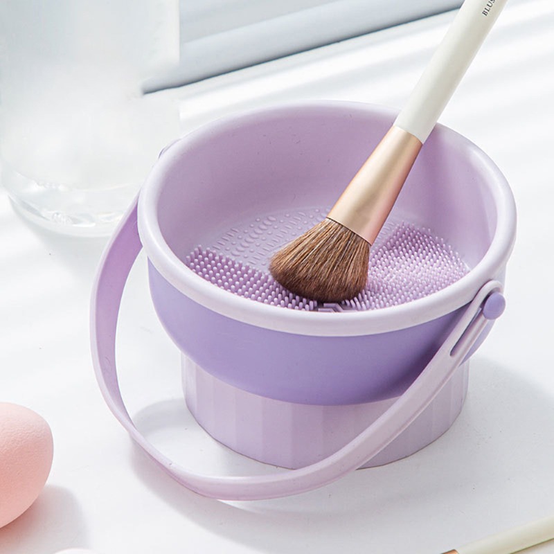 Beauty Makeup Tools Set - Esponja de Silicone para Limpeza de