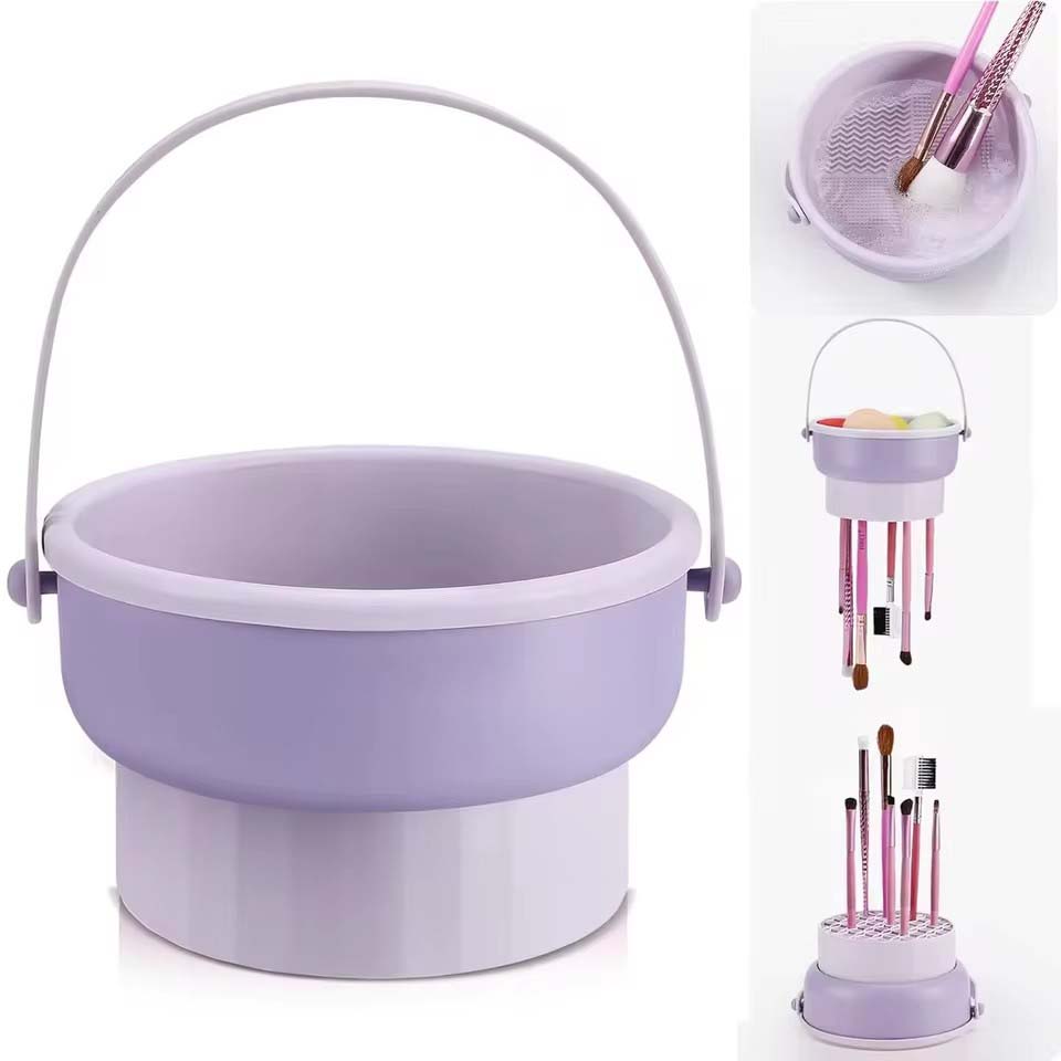 Beauty Makeup Tools Set - Tigela para Limpeza de Pincéis de