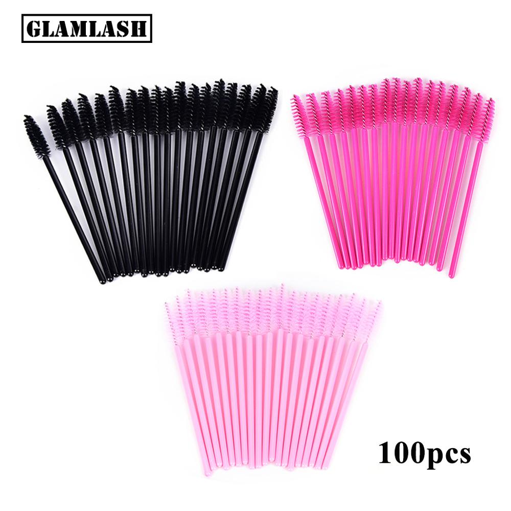 Beauty Makeup Fashion - 100 pçs descartável micro cílios pente