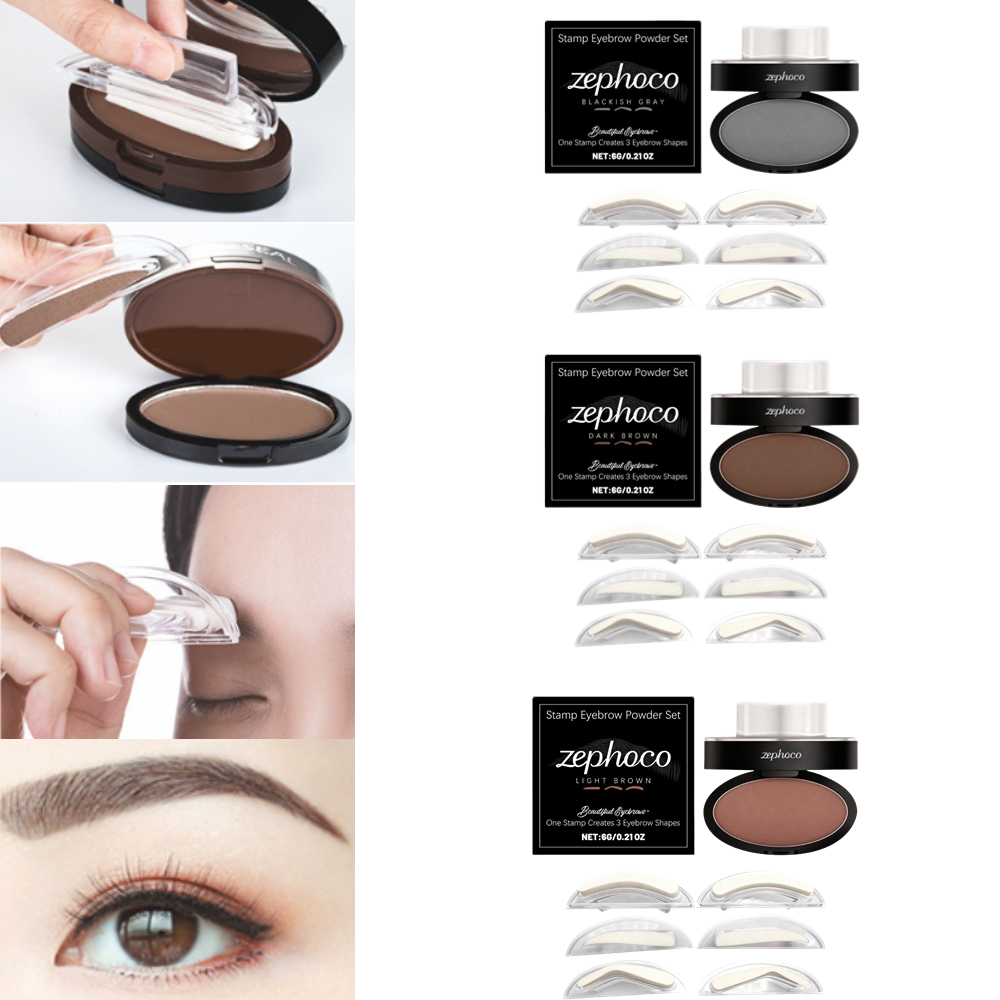 Beauty Mark Makeup - Kit de Estêncil e Carimbo de