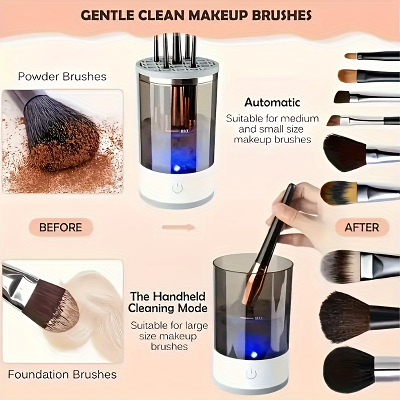 Limpador Automático Elétrico d - Beauty Makeup Fashion avaliação e preço