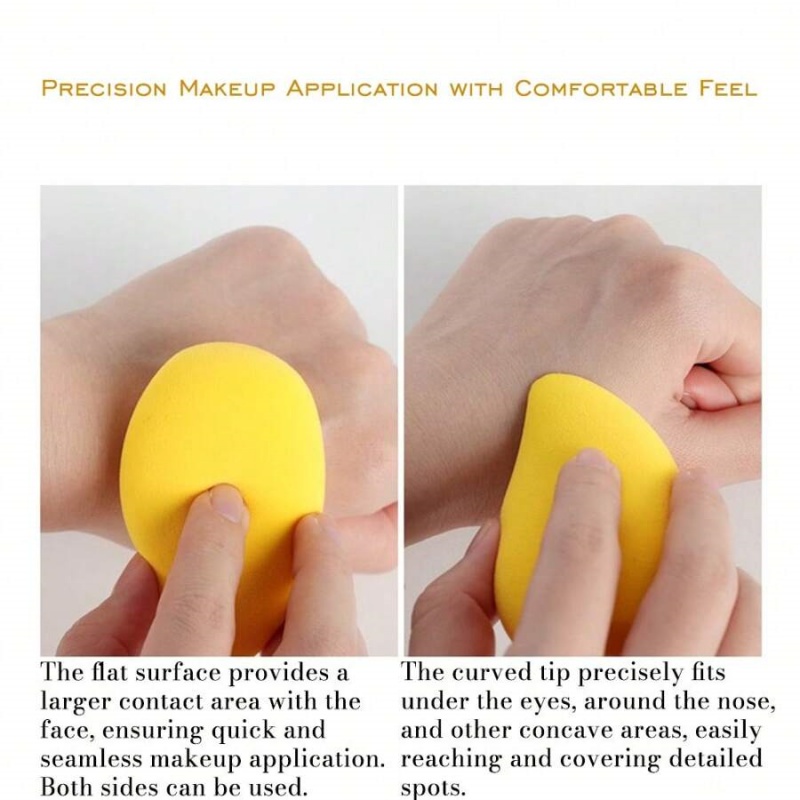 12/2 pçs forma de manga esponj - Beauty Makeup Blender avaliação e preço