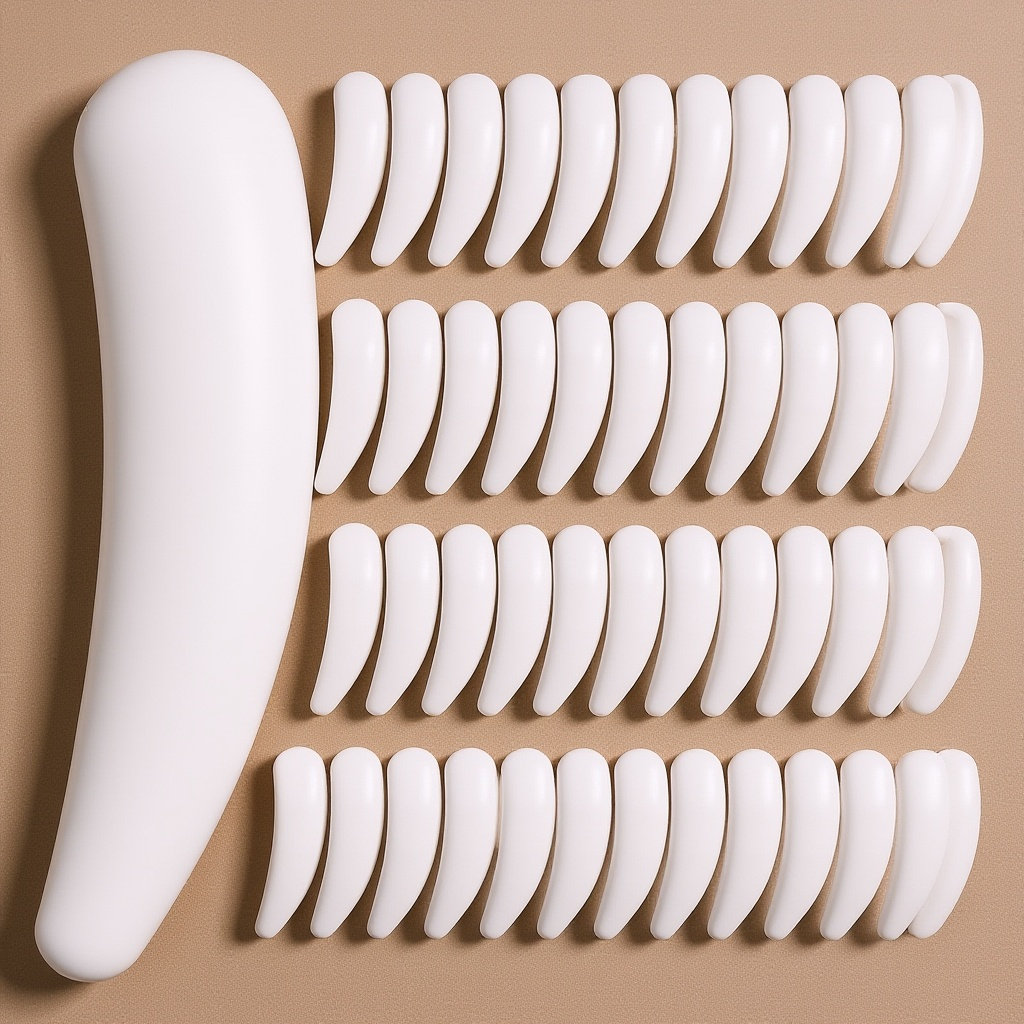 50 Peças Espátula Colher Facia - Beauty Makeup Vanity avaliação e preço