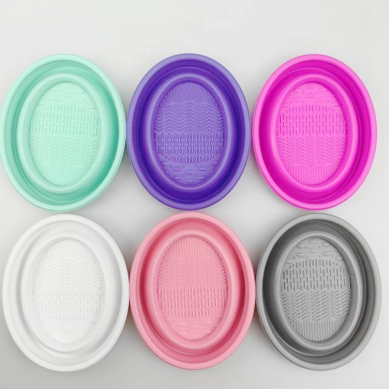 Tigela dobrável para limpeza d - Beauty Makeup Fashion avaliação e preço