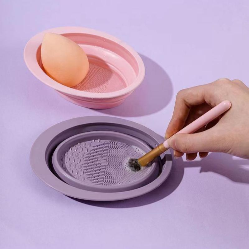Tigela dobrável para limpeza d - Beauty Makeup Fashion avaliação e preço