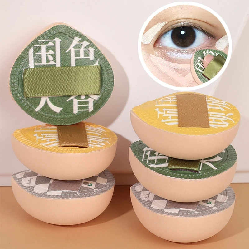Dedo mini puff molhado seco du - Beauty Makeup Blender avaliação e preço