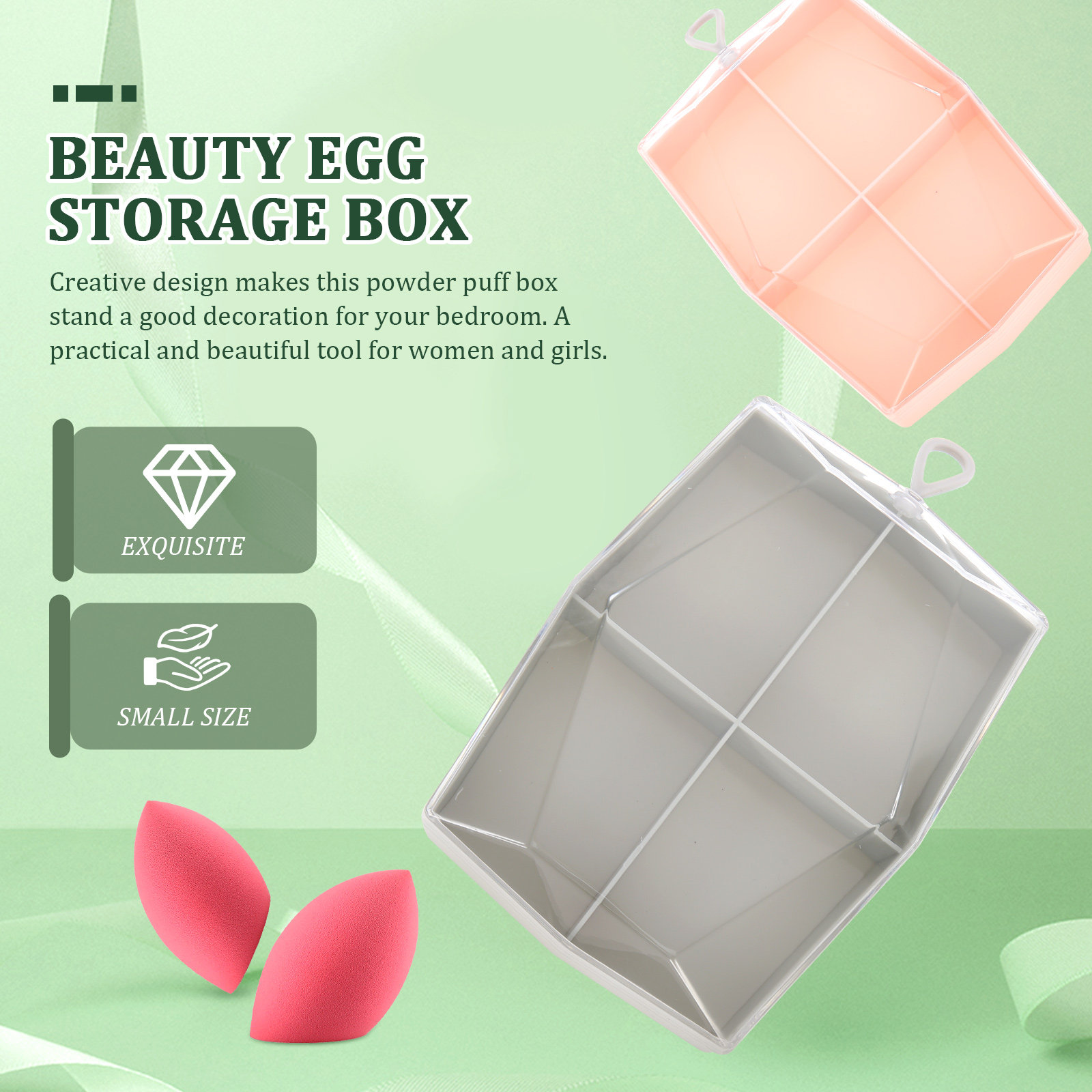 Caixa de esponja de beleza pre - Beauty Makeup Case avaliação e preço
