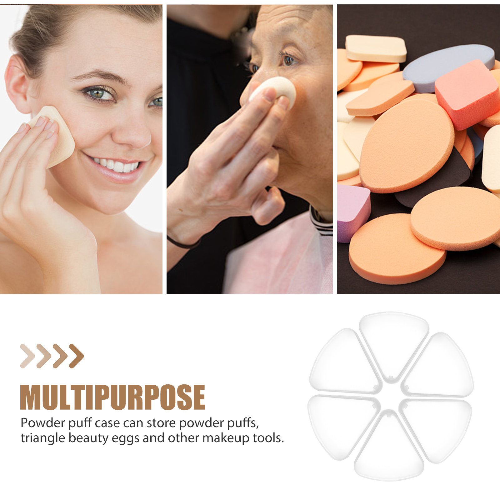 Estojo de Viagem para 6 Esponj - Beauty Makeup Case avaliação e preço