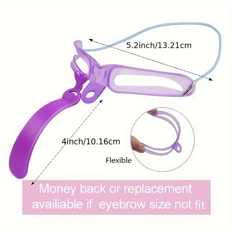 Reutilizável Sobrancelha Stenc - Beauty Makeup Tools Set avaliação e preço