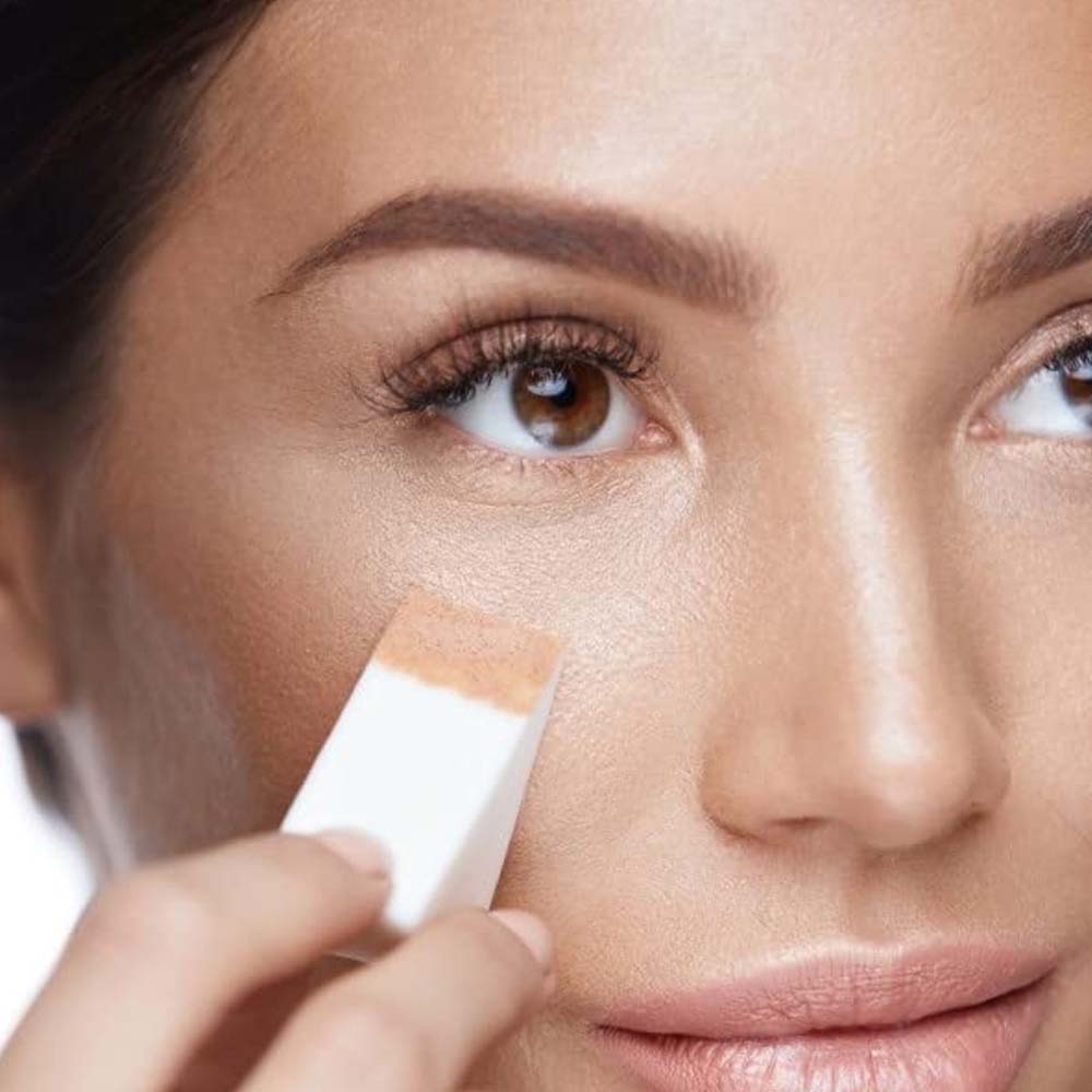 Esponja triangular de látex, e - Beauty Makeup Blender avaliação e preço