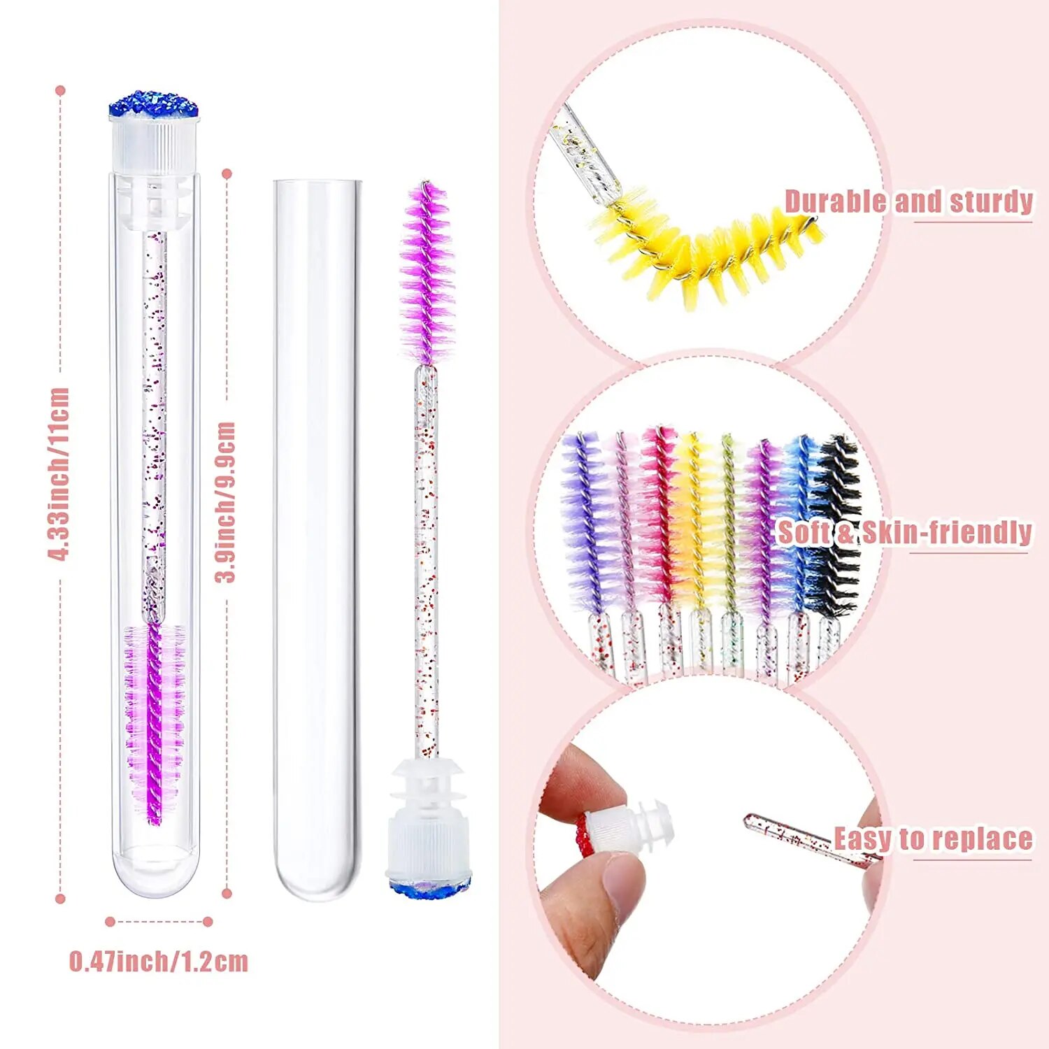 50pc reutilizável escova de so - Beauty Makeup Fashion avaliação e preço