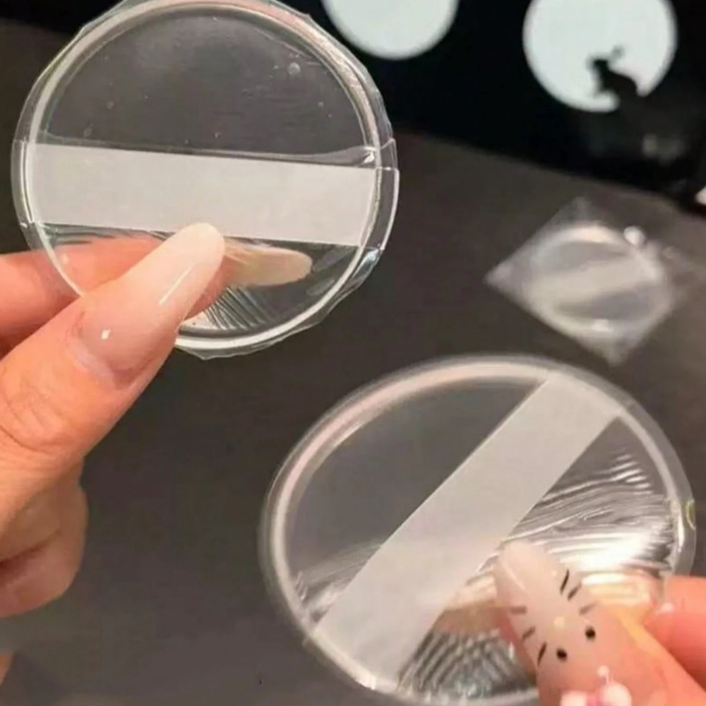 1/2 Peças Esponja de Silicone  - Beauty Makeup Blender avaliação e preço