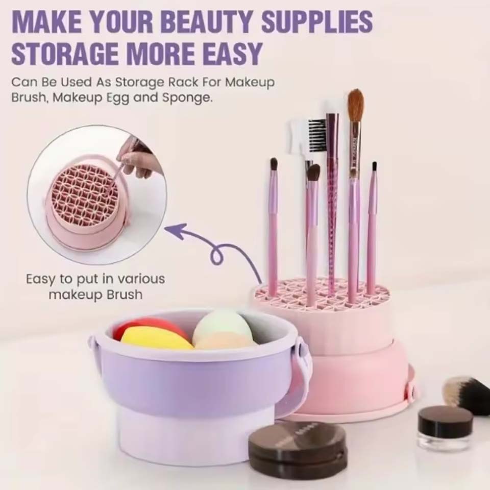 Tigela para Limpeza de Pincéis - Beauty Makeup Tools Set avaliação e preço