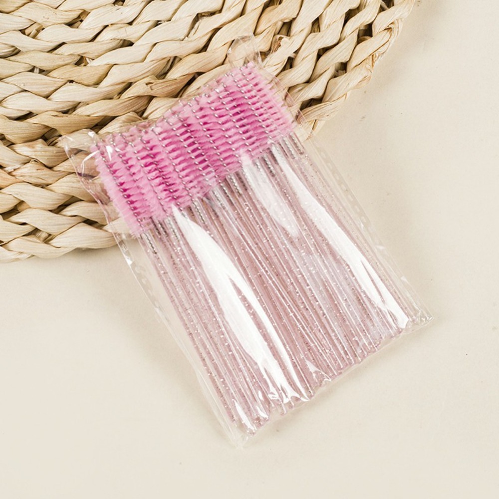 50-100 pçs escova de cílios de - Beauty Makeup Fashion avaliação e preço