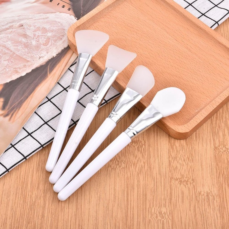 4 pçs/set branco maquiagem sil - Beauty Makeup Tools Set avaliação e preço