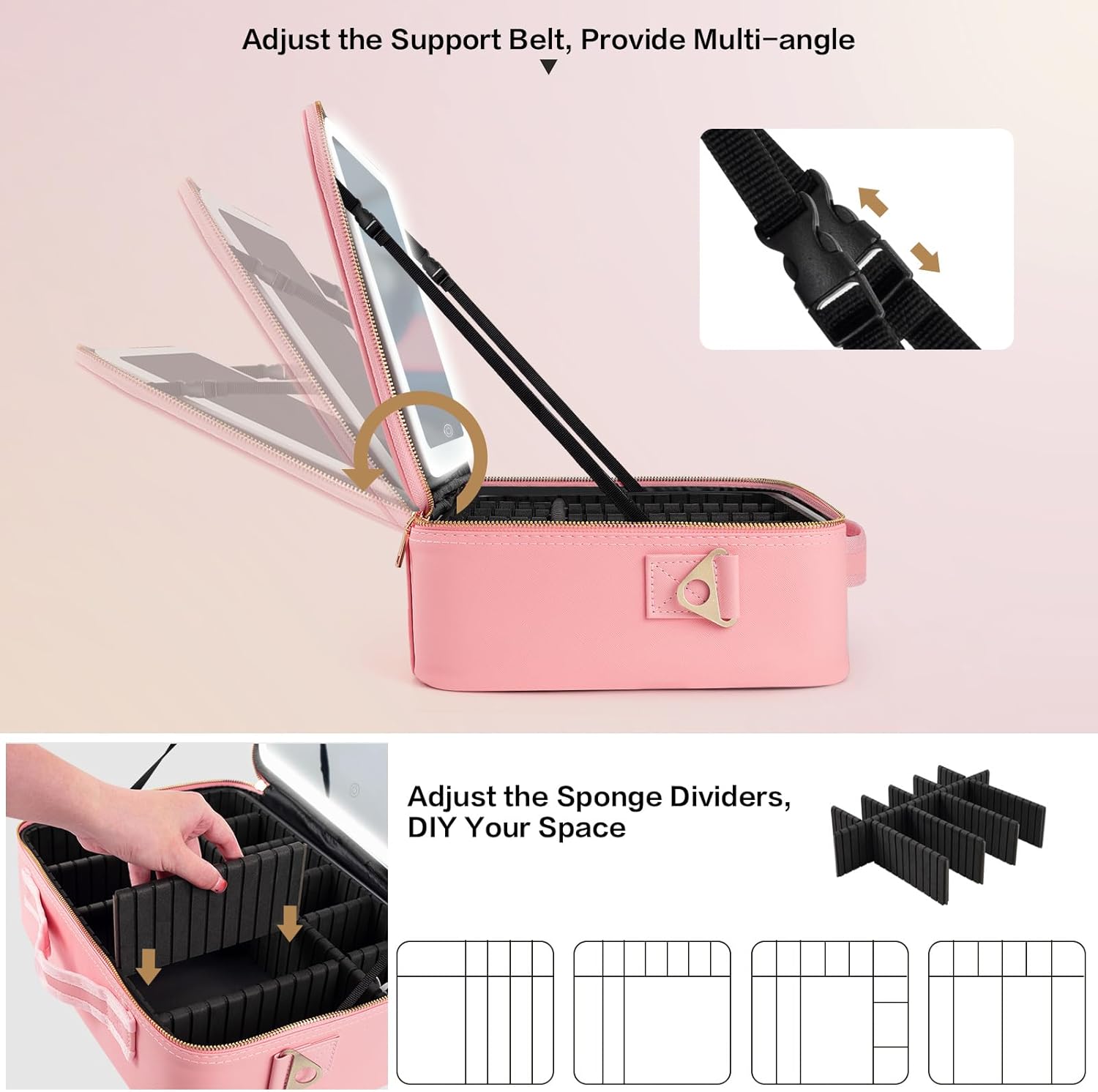 Bolsa de Maquiagem de Grande C - Beauty Makeup Vanity avaliação e preço